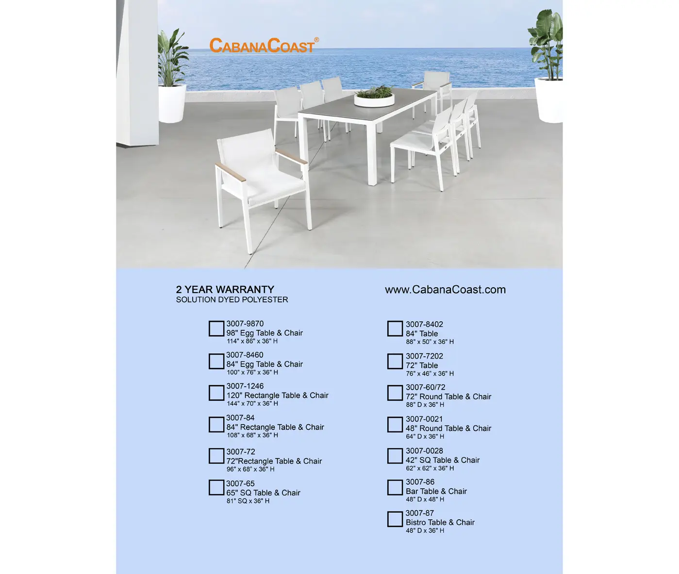 Shop Patio Furniture by Collection | CabanaCoast Store Locator