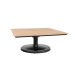 Skye 42" Square Pedestal Coffee Table