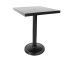 Monaco 32" Square Pedestal Bar Table