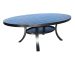 Monaco  84" x 60" Round Dining Table