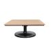 Skye 42" Square Pedestal Coffee Table