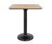 Skye 36" Square Pedestal Bar Table