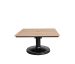 Skye 32" Square Pedestal Coffee Table