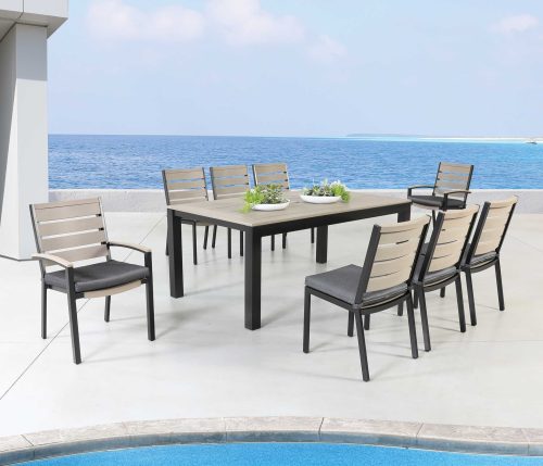 Kensington cast aluminium dining set new arrivals