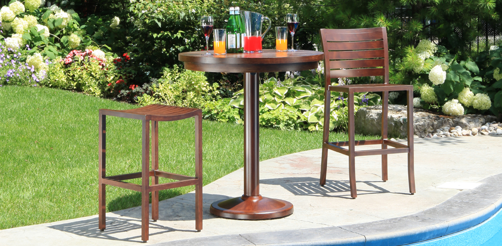 Outdoor Bar Stools And Tables Guide Cabanacoast Com - Outdoor Patio Furniture Grand Bend Ontario