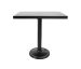 Monaco 48"x31" Rectangular Pedestal Bar Table