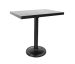 Monaco 48"x31" Rectangular Pedestal Bar Table