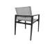 Arcade Dining Chair Black Back