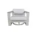 Belvedere Swivel Chair Grey Front