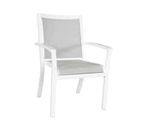 Millcroft Arm Chair White Side