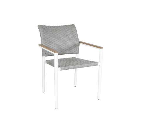 Stellan Dining Chair WHITE Side