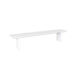 Muse 7' Bench White Side