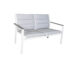 Origin Padded Loveseat White Side