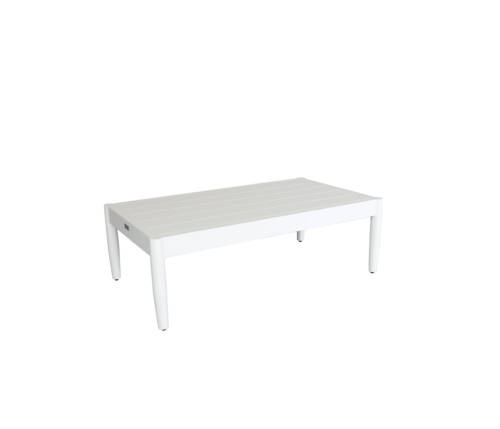 Nevis 44 x 25 Coffee Table White Side