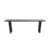 Muse 7 Console Table BK Front