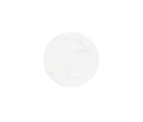 Origin 24 Round Stone Table Top Carrara White