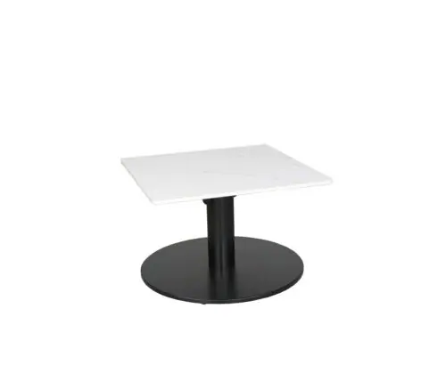 Origin 24" Square Pedestal Side Table
