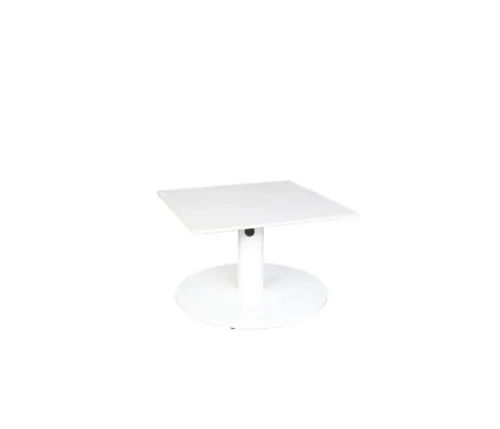 Origin 24" Square Pedestal Side Table