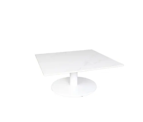 Origin 36" Square Pedestal Coffee Table