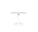 Origin 36" Square Pedestal Tea Table