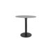 Origin 42 Round Pedestal Bar Table Royal Black / Black