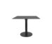 Origin 42 Square Pedestal Balcony Table Royal Black / Black Front