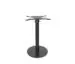 Origin 48 Pedestal Bar Table Base Black