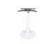 Origin 48 Pedestal Bar Table Base White