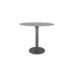 Origin 48 Round Pedestal Bar Table Royal Black / Storm