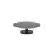 Origin 48 Round Pedestal Coffee Table Royal Black / Black