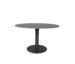 Origin 48 Round Pedestal Dining Table Royal Black / Storm