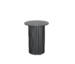 Roman 14 RD Side Table Royal Black Storm Front