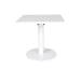 Origin 32" Square Aluminum Pedestal Dining Table