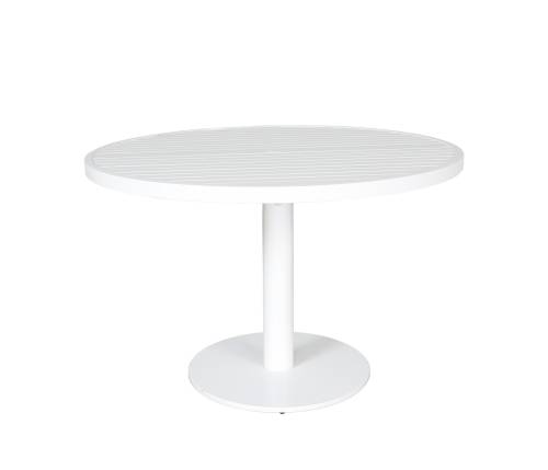 Origin-48-Inch-Rd-Alu-Pedestal-Dining-Table-WH-Side