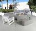 Muse Outdoor Furniture Collection Sectional White Additional