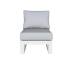 Muse Slipper Chair White F