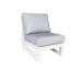 Muse Slipper Chair White S