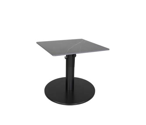 Origin 24" Square Pedestal Tea Table