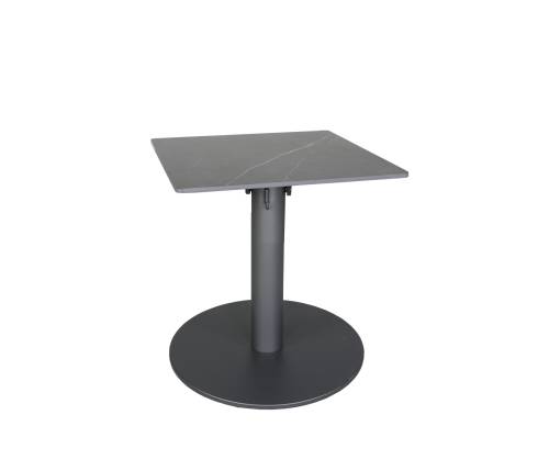 Origin 24 Sq Pedestal Tea Table RBBK