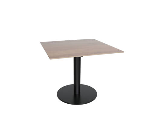 Origin 36 Sq Pedestal Dining Table CABK Side