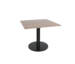 Origin 36 Sq Pedestal Dining Table CABK Side