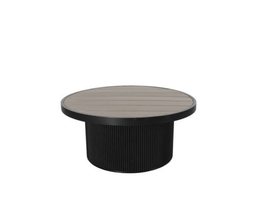 Roman 36 Rd SolTeak Coffee Table WEBK